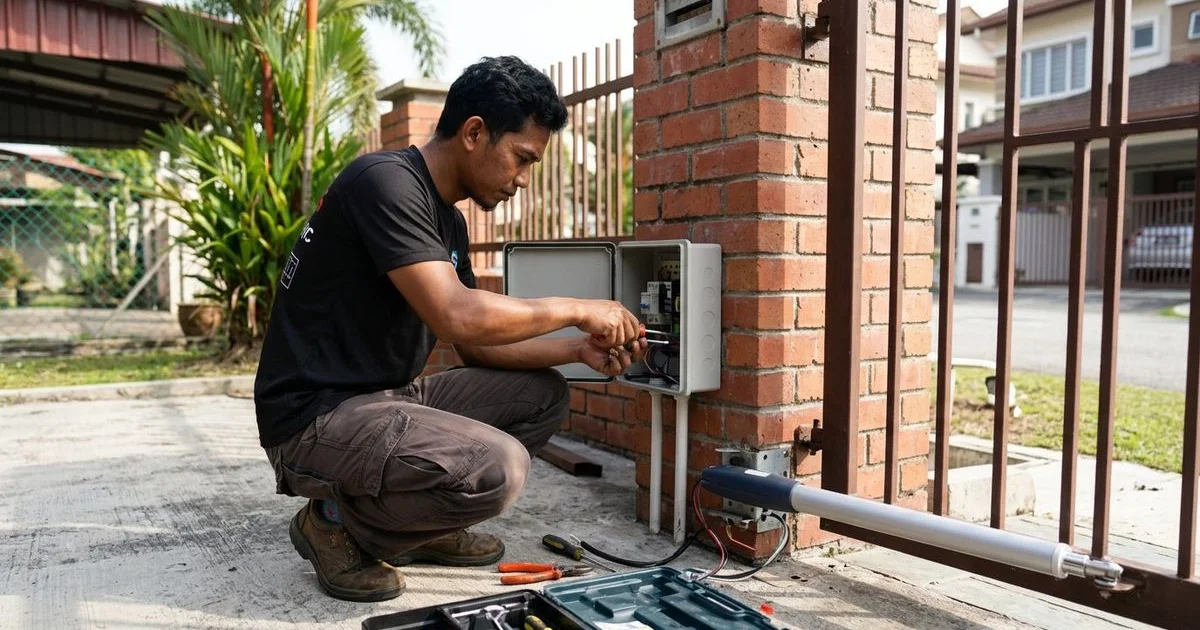 What to Do When Your Autogate Gets Struck by Lightning in Malaysia