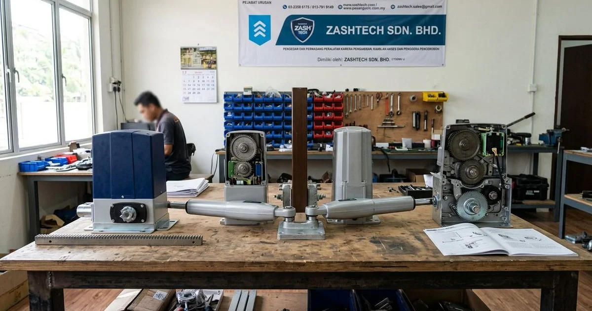 Concrete pillar reinforcement for autogate installation durability