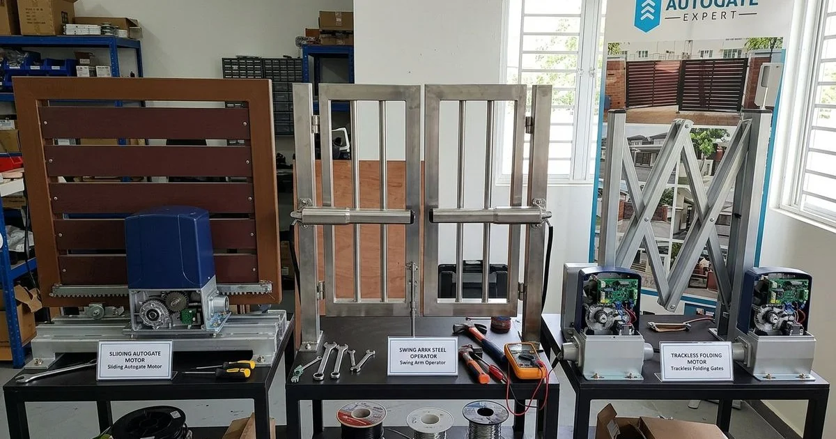 Sliding vs swing autogate comparison for Malaysian residential properties