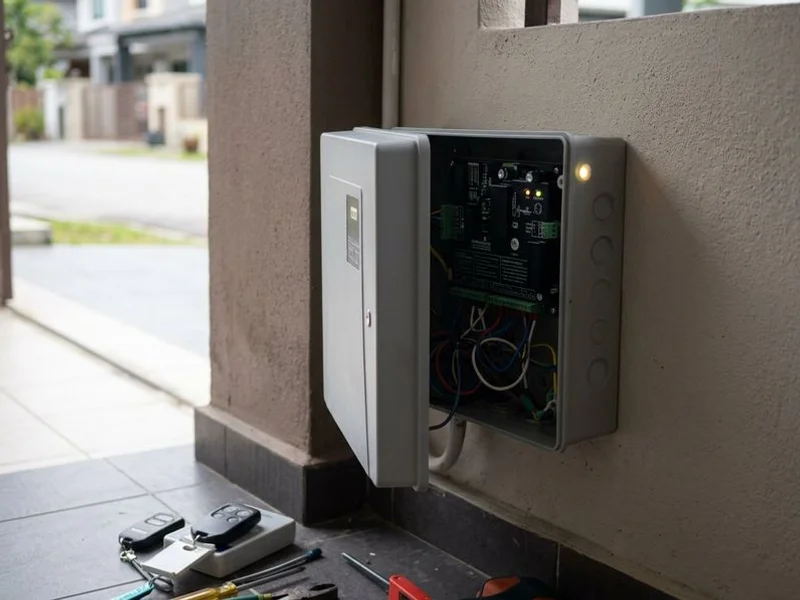 Swing Arm & Folding Autogate Installation project 4