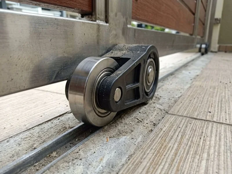 Autogate Roller & Track Replacement project 3