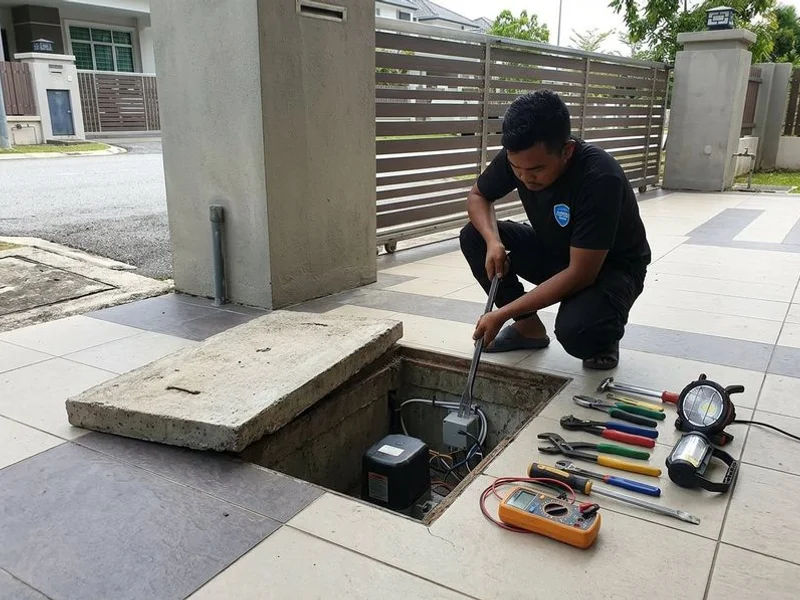 Underground Autogate Repair project 1