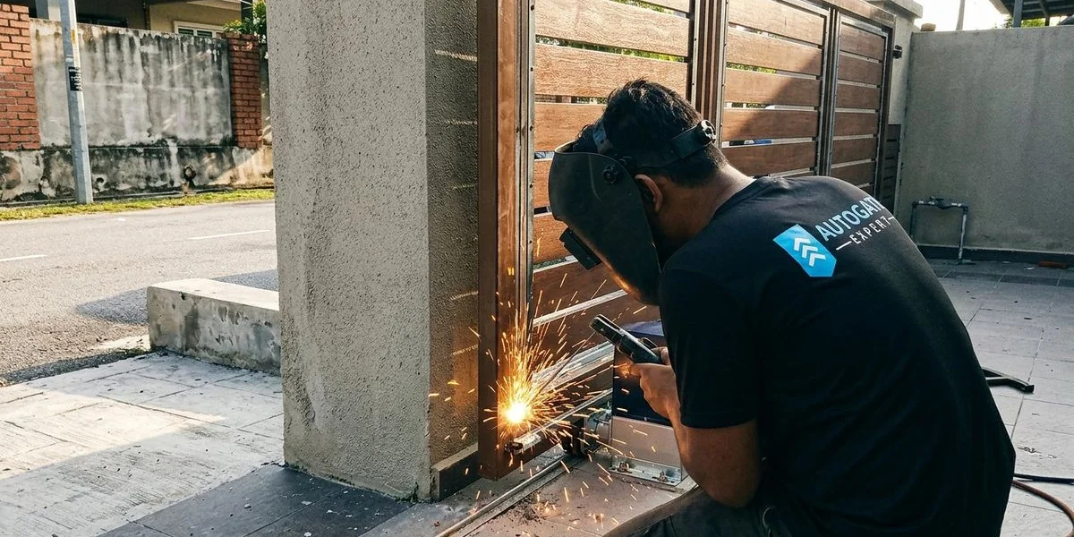 Sliding Autogate Installation