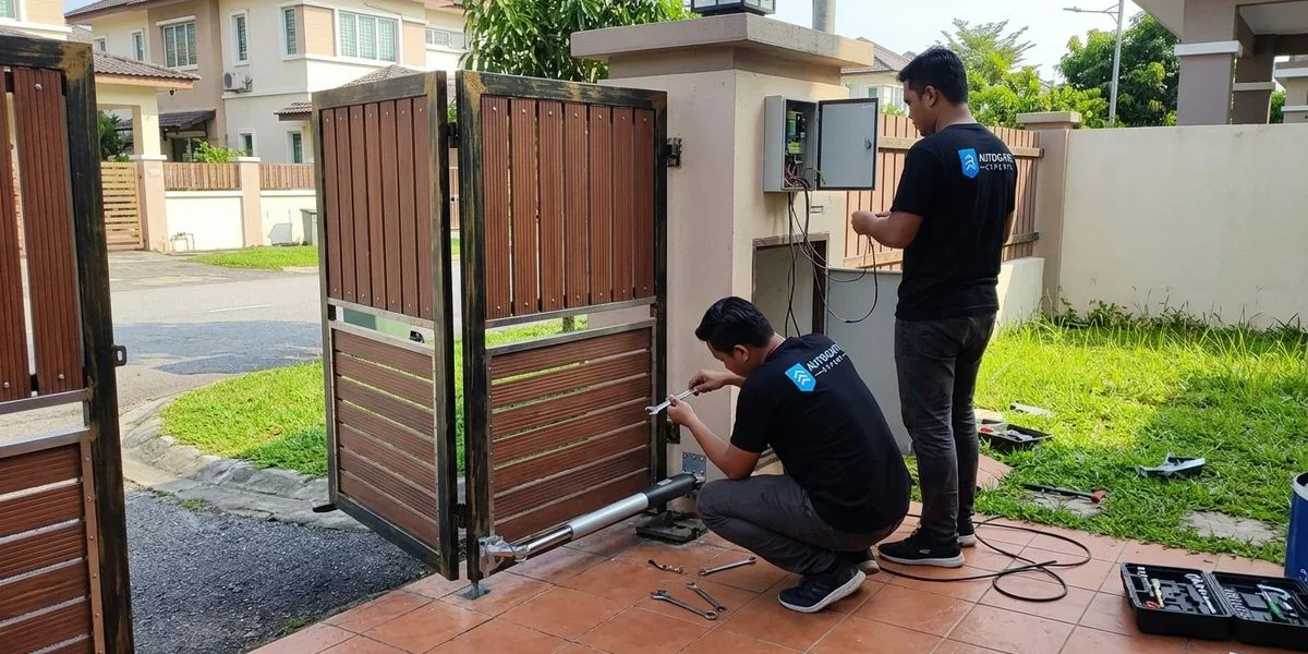 Swing Arm & Folding Autogate Installation